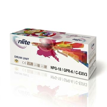 Enlite NPG-18 / GPR-6 / C-EXV3 Black Compatible Imaging Drum Unit For CANON imageRUNNER 2200, 2220, 2250, 2800, 2850, 3300, 3320, 3350 Printers