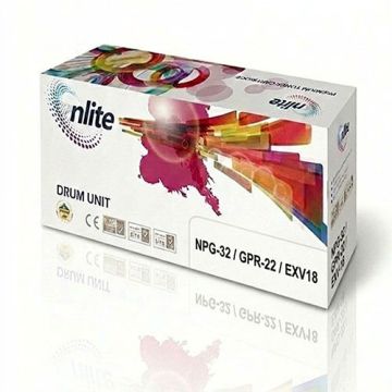 Enlite NPG-32 / GPR-22 / EXV18 Black Compatible Imaging Drum Replacement For Canon imageRUNNER iR1018, iR1019, iR1020, iR1022, iR1023, iR1024, iR1025 and select G-932 series printers