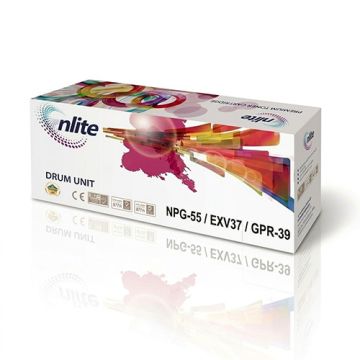 Enlite NPG-55 / EXV37 / GPR-39 Compatible Black Imaging Drum Unit For CANON imageRUNNER 400i ,1730, 1730iF, 1740, 1740iF, 1750, 1750iF Copiers 