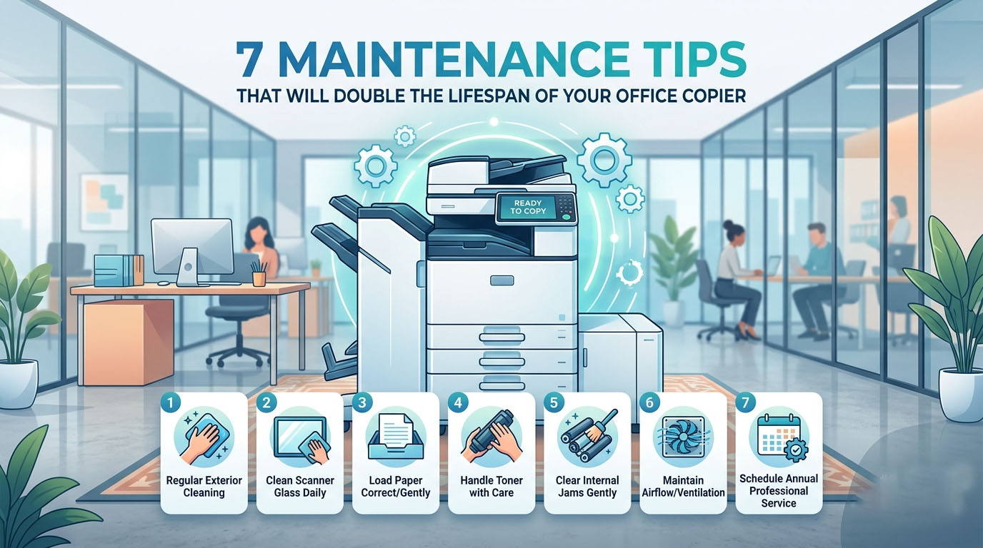 7 Maintenance Tips That Will Double the Lifespan of Your Office Copier